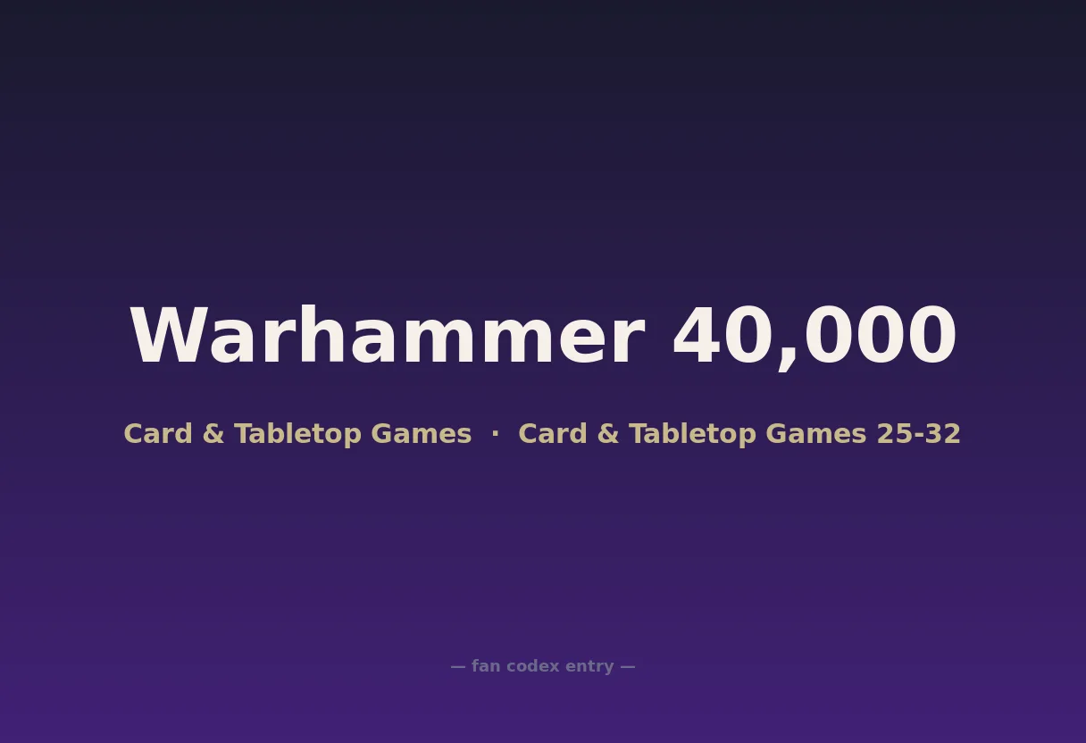 Warhammer 40,000